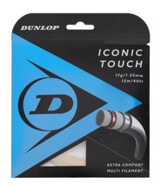 Tennis String Dunlop Iconic Touch 17G Natural 1.25mm/12m