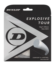 Tennis String Dunlop Explosive Tour 17G Silver 1.25mm/12m