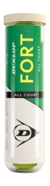 Tennis Ball Dunlop Fort All Court TS 4-Pack (Box 18x4) 2025