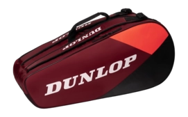 Sac de Tennis Dunlop CX-Club Black Red 6 Raquets