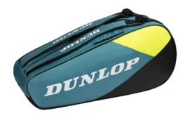 Tennis Bags Dunlop SX-Club 6 Racket Teal Black Yellow