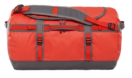 The North Face Base Camp Duffel Acrylic Orange Falcon Brown Small
