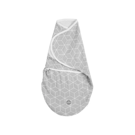 Wikkeldeken Jollein Wrapper Graphic Grey