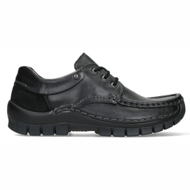 Chaussure à Lacets Wolky Women Fly Velvet Black AYR-Taille 36