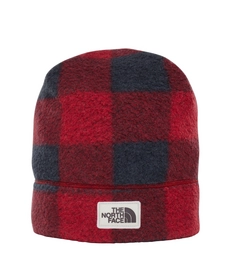 Mütze The North Face Sherpa Cardinal Red Buffalo Plaid Damen