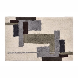 Vloerkleed Villa Collection Laerk Grey / Offwhite (110 x 70 cm)