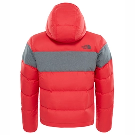 Winterjas The North Face Boys Moondoggy 2 Down Hoodie Red