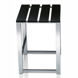 Bathroom Stool Decor Walther DW 68 Chrome Wenge