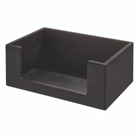 Storage Container Large Open iDesign The Home Edit Black (38 x 25.5 cm)