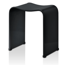 Bathroom Stool Decor Walther DW 80 Black 40 cm