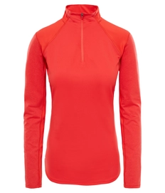 Longsleeve The North Face Women Motivation 1/4 Zip Juicy Red