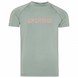 T-Shirt Protest Girls Senna Jr Rashguard Short Sleeve Green Baygreen