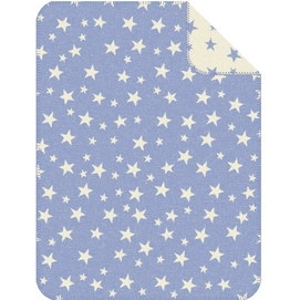Jacquard Decke S.Oliver Baby Sterne Blau
