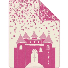 Jacquard Decke S.Oliver Junior Schloss Pink