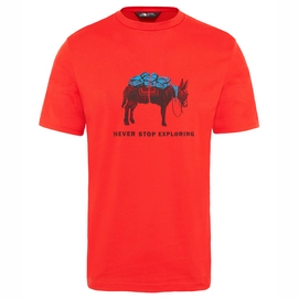 T-Shirt The North Face Men Tansa Fiery Red