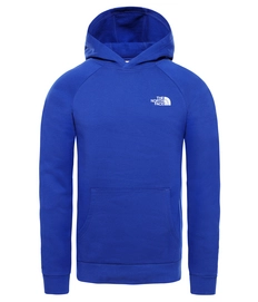 Trui The North Face Men Raglan Red Box Hoodie Lapis Blue