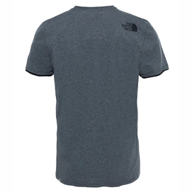 T-Shirt The North Face Men V Neck S S Tee TNF Mid Grey
