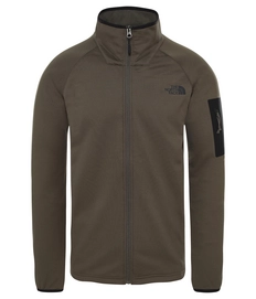 Fleece The North Face Men Borod Full Zip New Taupe Green TNF Black