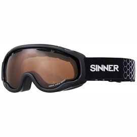 Masque de Ski Sinner Unisex Fierce Matte Black -> Equipementaventure