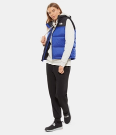 Bodywarmer The North Face Women 1996 Retro Nuptse Gilet Aztec Blue