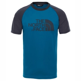 T-shirt The North Face Men Mc Raglan Asphalt Grey Blue Coral
