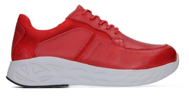 Sneaker Wolky Women Bounce Nappa leather Red Summer