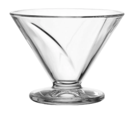 Eisbecherglas Leonardo Cono 270ml (Set von 4)