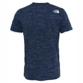 T-Shirt The North Face Men V Neck S S Tee Urban Navy TNF White