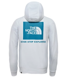Trui The North Face Men Raglan Red Box Hoodie TNF White Crystal Teal