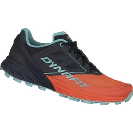 Trailrunningschuhe Dynafit Alpine Damen Hot Coral Blueberry-Schuhgröße 36,5