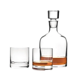 Whiskykaraffe Leonardo Ambrogio (+ 2 Gläser)