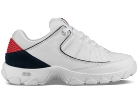 K Swiss Men ST-529 Heritage White Red Navy
