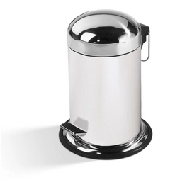 Bin Decor Walther 3L White Stainless Steel