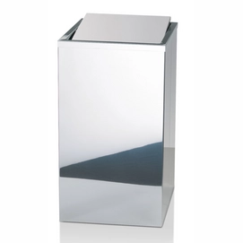 Laundry Basket Decor Walther DW 215 Polished Stainless Steel