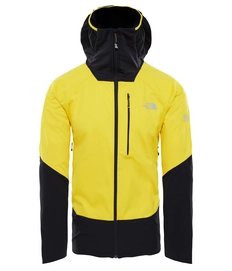 Jas The North Face Men Summit L4 Windstopper Hoodie Canary Yellow TNF Black