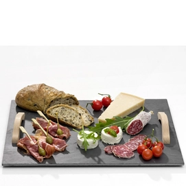 Serveerschaal Leonardo Limito Slate Plate Antipasti (6-delig)