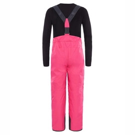 Ski broek The North Face Youth Snowquest Suspender Plus Petticoat Pink