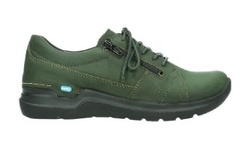 Veterschoen Wolky Women Feltwell Antique Nubuck Dark-Forest