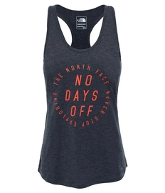 Vest Top The North Face Women Graphic Play Hard TNF Dark Grey Vintage White