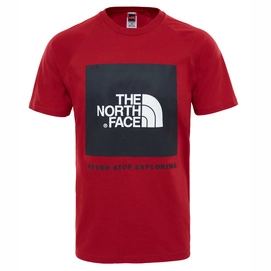 T-shirt The North Face Men Rage Red Box Cardinal Red