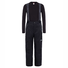 Ski Trousers The North Face Youth Snowquest Suspender Plus TNF Black
