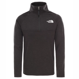 Sweatshirt The North Face Boys Reactor 1/4 Zip TNF Black Heather
