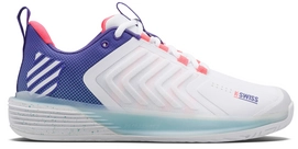 Tennisschoen K Swiss Men Ultrashot 3 White Liberty Blue Turquoise