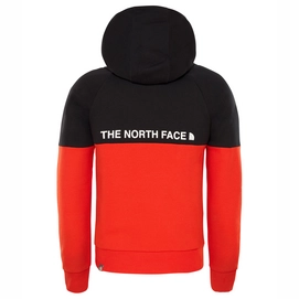 Trui The North Face Youth Drew Peak Raglan Hoodie Fiery Red TNF Black