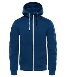 Vest The North Face Men Fine Full Zip Hoodie Blue Wing Teal