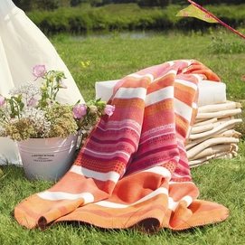 Jacquard Plaid S.Oliver Strepen Oranje
