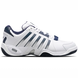 Chaussures de Tennis K Swiss Men Accomplish IV White Peacoat Silver-Taille 41