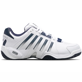 Chaussures de Tennis K Swiss Men Accomplish IV Omni White Peacoat Silver-Taille 47