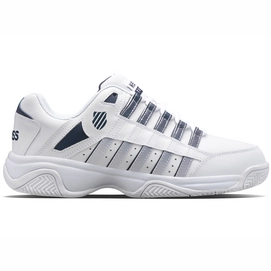 Chaussures de Tennis K Swiss Men Court Prestir White Navy-Taille 45
