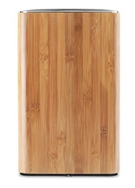 Prullenbak Simplehuman Square Open Bamboe 6L